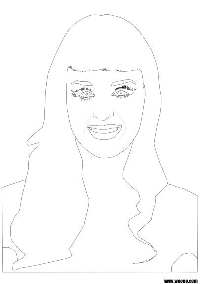 Katy Perry Coloring Pages Home Interior Design