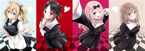 Characters and actors with wallpapers Kaguya-sama: Love is War HD Wallpaper | Background Image ...