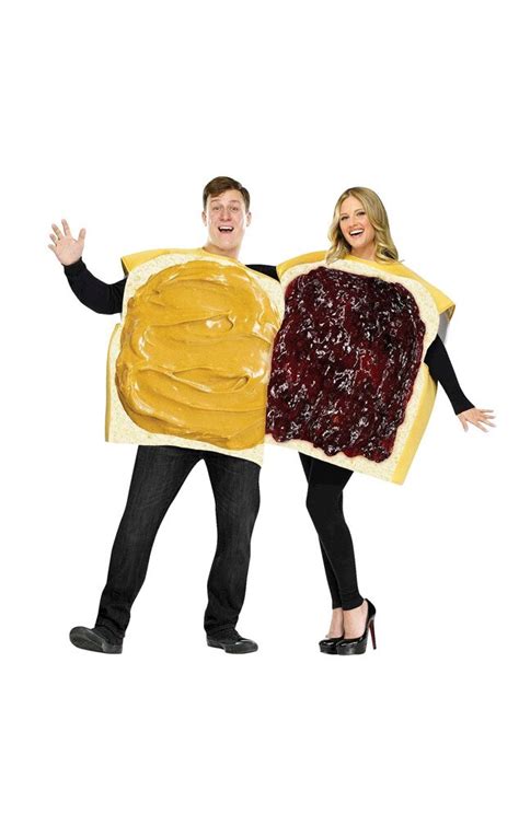 Peanut Butter And Jelly From 31 Genius Couples Halloween Costume Ideas