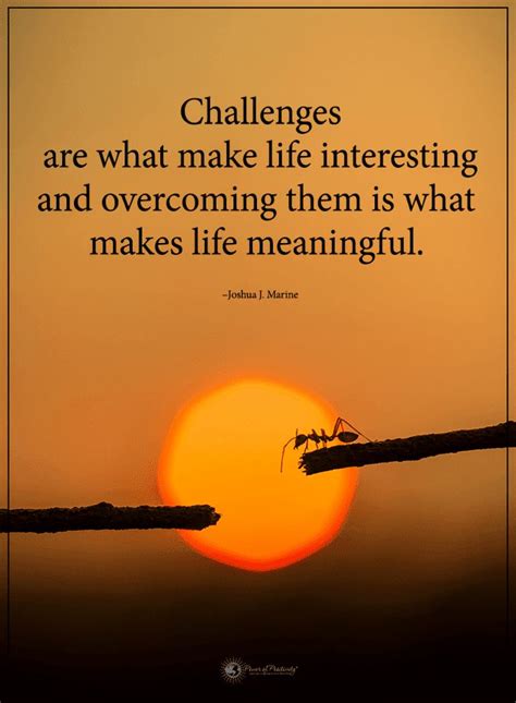 Quotes Challenges Are What Make Life Interesting And Overcoming Them Is