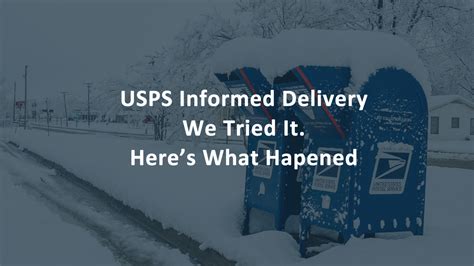 What Is Informed Delivery Usps Askcybersecurity Com
