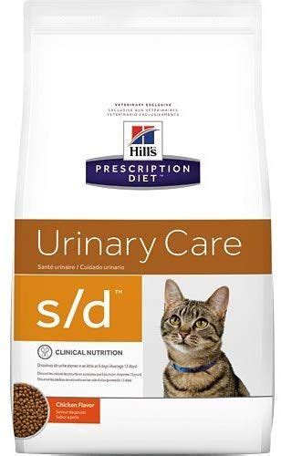 For the nutritional management of cats with gastrointestinal disorders. Hill's Prescription Diet s/d Urinary Care Chicken Flavor ...