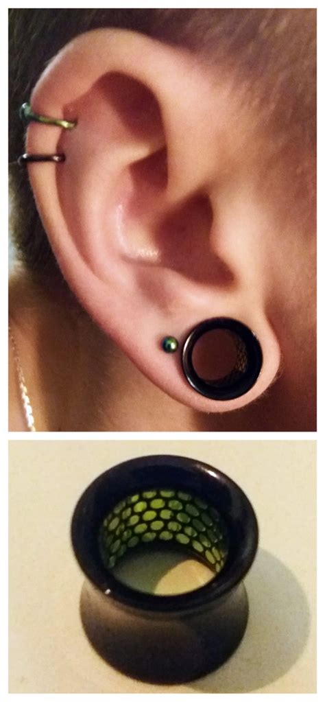 First Pair Of 12mm Tunnels I Was At 10mm For Over A Year So I Could