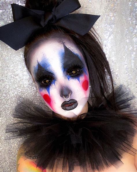 Scary Clown Makeup Looks For Halloween The Glossychic Scary Clown Makeup Halloween
