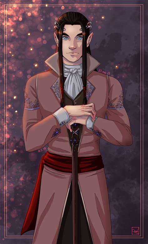 Lord Elrond By Rina From Shire On Deviantart