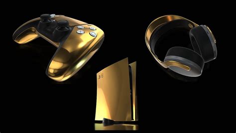 Playstation 5 Getting A 24k Gold Version By Truly Exquisite