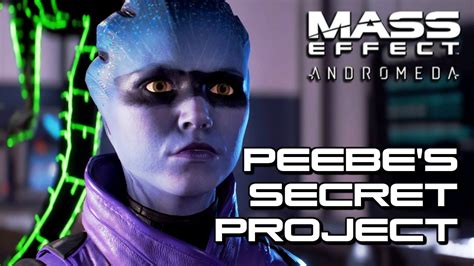 Mass Effect Andromeda Peebee S Secret Project YouTube