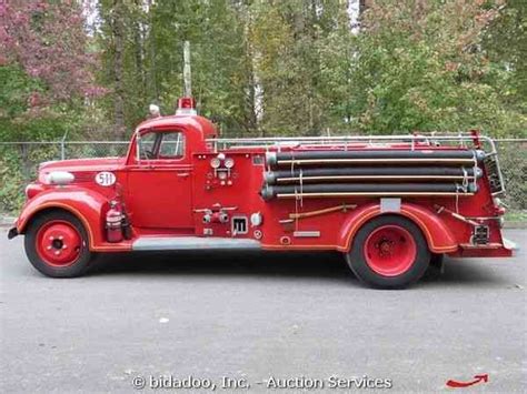 Ford Howard 1940 Emergency And Fire Trucks