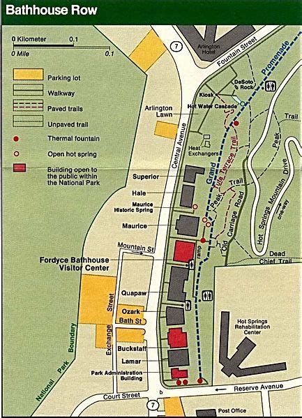 Map Of Hot Springs Arkansas Maping Resources