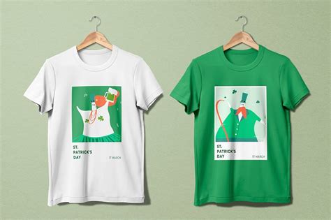 White And Green T Shirts Mockup Premium Psd Mockup Rawpixel