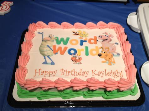 Word World Birthday Supplies