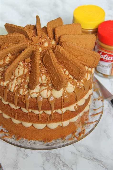 Biscoff Cake Janes Patisserie