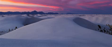 White Sands Sunset • Panorama • Julian Bunker Photography