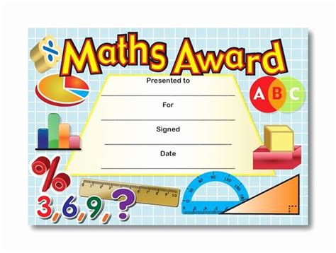 30 Free Printable Math Certificates In 2020 With Images Free