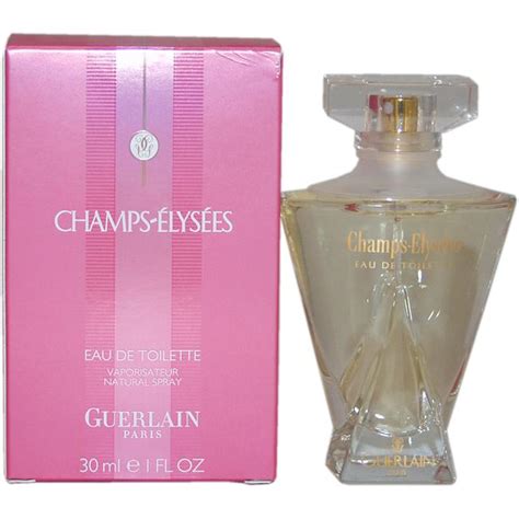 Fresh and dewy, with a cool melon/violet opening given a little zing by the blackcurrant. Guerlain Champs Elysees Women's 1-ounce Eau de Toilette Spray - Overstock Shopping - Big ...