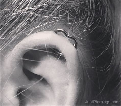 Heart Helix Piercing Picture