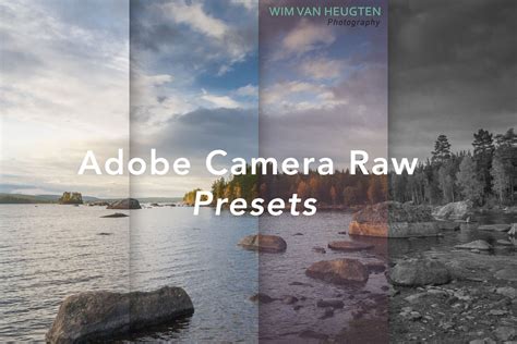 30 Adobe Camera Raw Presets V1 Actions Creative Market