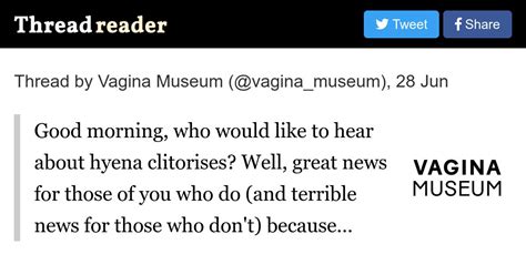 Thread By Vagina Museum On Thread Reader App Thread Reader App