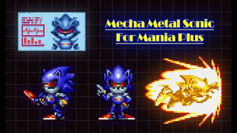 Sonic Mania Mod Mecha Metal Sonic Youtube