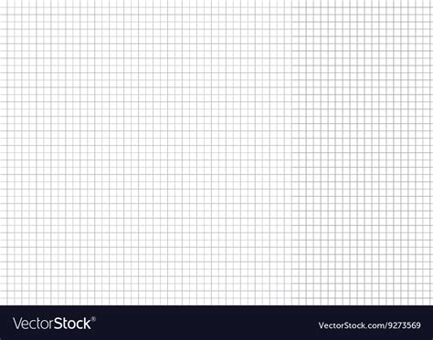 Five Millimeters Grid On A4 Size Horizontal Sheet Vector Image