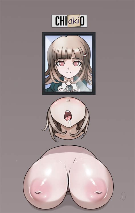 Rule 34 1girls Big Breasts Breasts Through Wall Danganronpa Glory