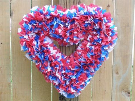 15 Indooroutdoor Heart Shaped Wreath Red By Lushwreathworks
