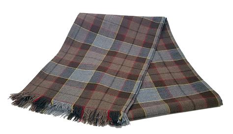 Outlander Jamie Fraser Tartan Premium Wool Scarf Kilts N