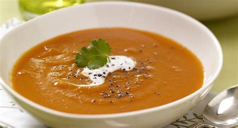 Creamy Carrot Soup With Toasted Cumin And Coriander Carrot Soup