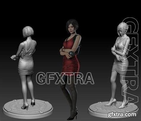 Resident Evil Ada Wong 3d Gfxtra