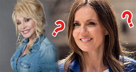 geri horner takes on dolly parton with drastically different solo music showbiz news heart radio