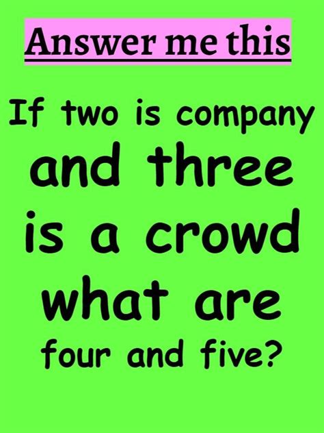 Funny Riddles With Answers Short Funny Brain Teasers Riddlester Funny Riddles Funny