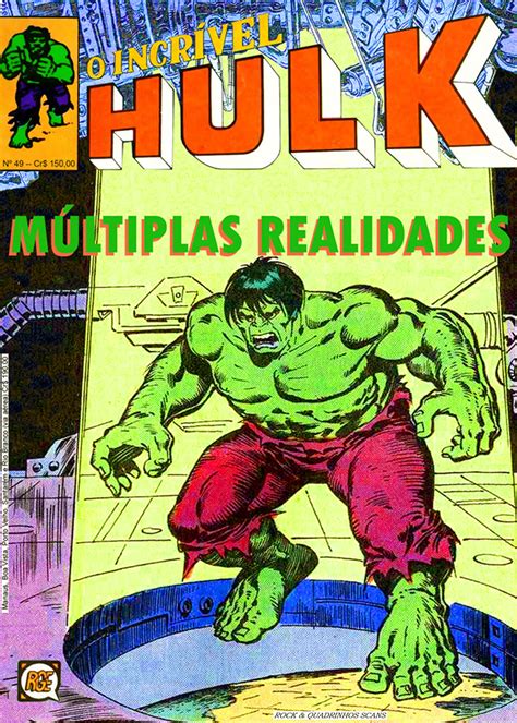Rock And Quadrinhos Scans O IncrÍvel Hulk 49leyria Comics Janeiro De 2013
