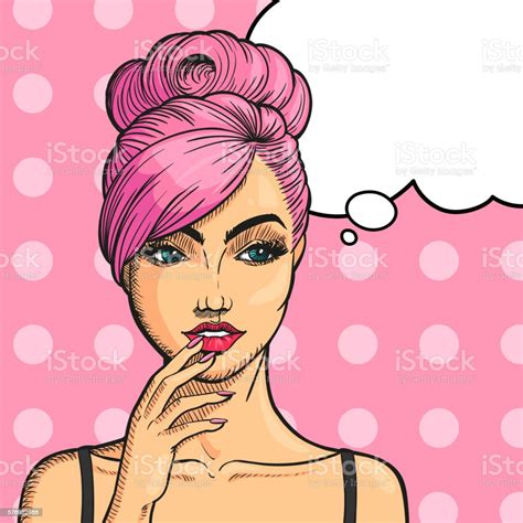 Vector Pop Art Woman Stock Illustration Download Image Now Istock