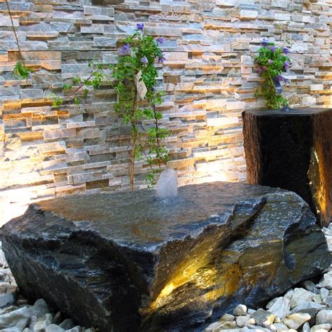 Water features can suit gardens and patios of all shapes, sizes and styles. Natural Slate Water Feature