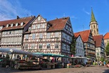 Markt in Der Historischen Stadt Schorndorf, Deutschland Redaktionelles ...