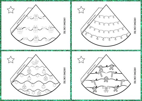 Free Printable Christmas Cones