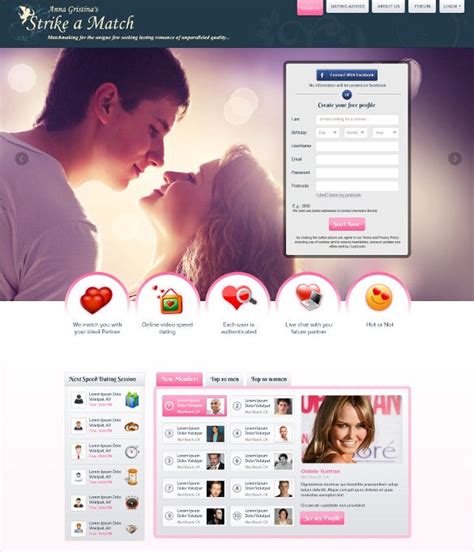 Find the best dating sites at australia's largest dating directory. Dating templates premium. Love & Dating - Website ...