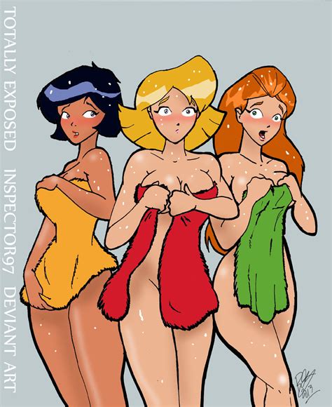 Rule 34 2013 3girls Alex Totally Spies Bob Cut Breasts Busty Cleavage Clover Totally Spies