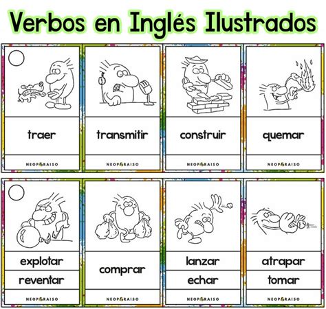 Verbos En Ingles Para Imprimir