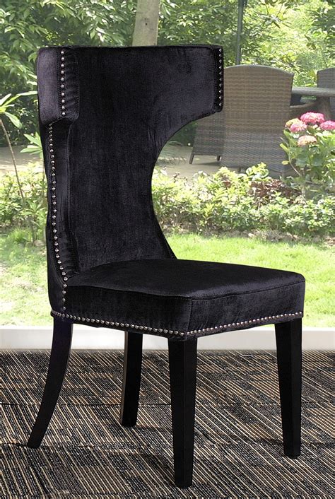 Alto Modern Black Fabric Dining Chair Dining Chairs