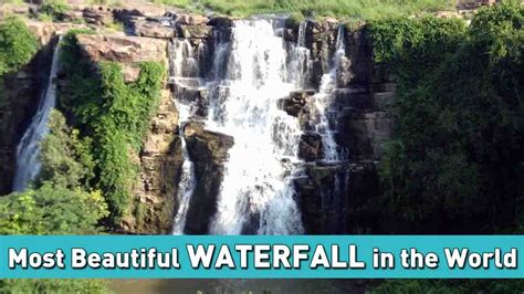 Most Beautiful Waterfall In The World Nagarjuna Sagar