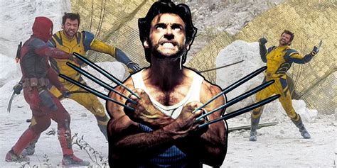 wolverine bears his claws in deadpool 3 set photos
