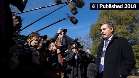 Cnns Jim Acosta Returns To The White House After Judges Ruling The New York Times