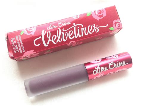 Lime Crime Jinx Velvetine Matte Liquid Lipstick Review Swatches