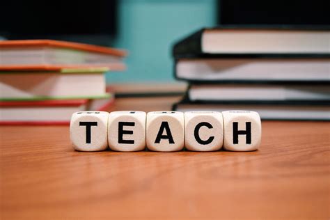 Letters Forming A Teach Word Image Free Stock Photo Public Domain