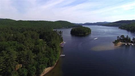 Adirondack Aerial Video Of Schroon Lake From The Ny State Boat Launch