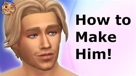 How To Make Him A Comprehensive Face Slider Tutorial │sims 4│cas Youtube