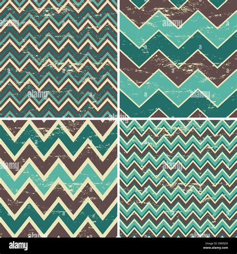 Seamless Chevron Patterns Collection Stock Vector Image And Art Alamy