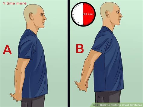 5 Ways To Perform Chest Stretches Wikihow Fitness