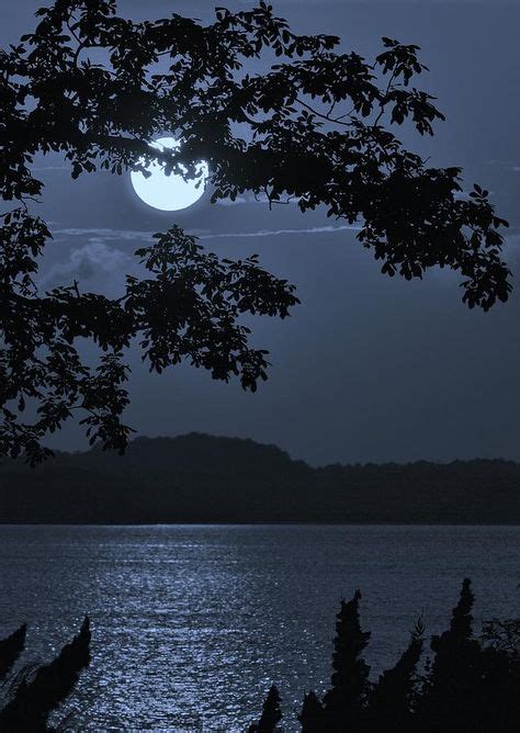 79 Moonlight Over Water Ideas Moonlight Moonscape Beautiful Moon